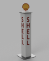 Shell-Säule